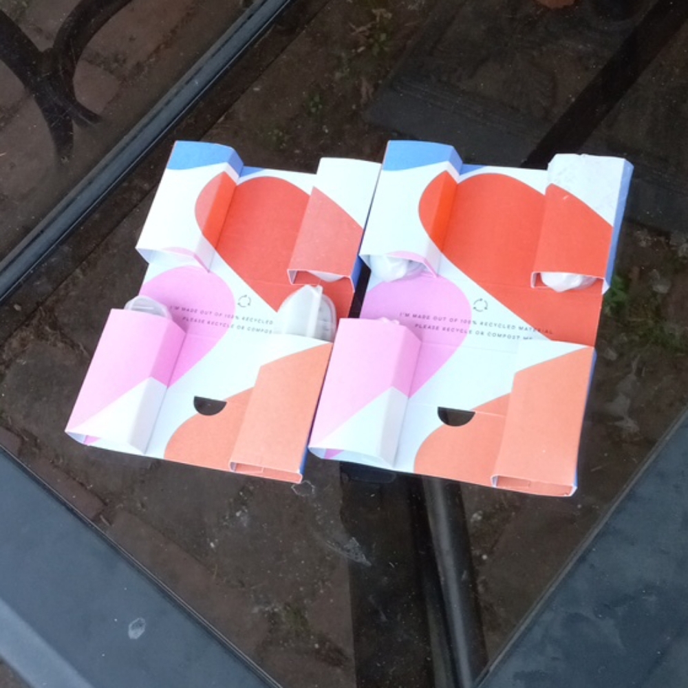 Billie razors 2 packs new 4 razors per pack